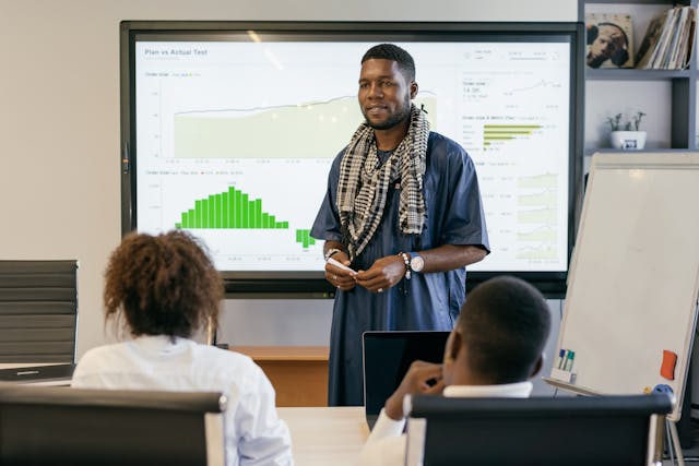 Afrikaanse zaken presentatie over investeringen